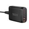 Multiple Device Charging Station, 160W USB C Charger with Double USB & 4Type C Port, for Electronics Devices Travel Use