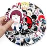 50 Black Butler Anime Graffiti Stickers: Removable DIY for Laptops, Suitcases, and Kids.