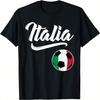 Italia Soccer Italy Flag Italian Football Italiano T-Shirt
