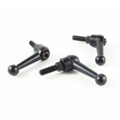 4 Pieces M6 Free Shipment Clamping Lever Adjustabe Handle Lever Arm Solid Handle