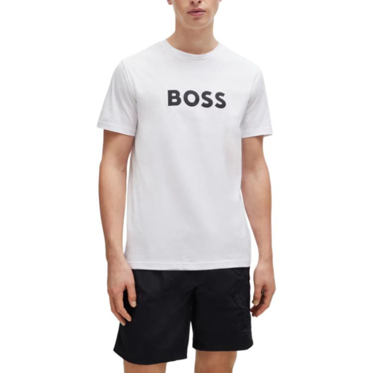 Hugo Boss logo-print cotton T-shirt 50503276-100