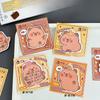 Sticky Notes Cute Capybara N Times Gift Stickers for Students with Lovely Memo Pads That Can Be Pasted Kawai Stationery Supplies