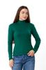 Women's Angora Long Sleeve Top – Decorative Buttons On Cuffs, Demi-season 8456-088 HC