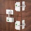 Child-safe Fingerprint Locks For Refrigerators And Drawers With Punch-free Smart Lock Technology And Quick Fingerprint Access