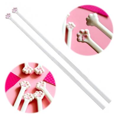 Cat Paw Chopsticks Reusable Cartoon Animal Chopsticks Non-Slip Cute Paw Learning Chopsticks for Sushi Noodles Salad