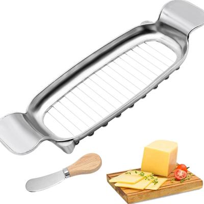 Stainless Steel Cheese Slicer Cutter Wire Butter Slicer for Block Cheese