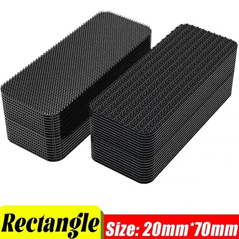 

Extra Strong Double Sided Adhesive Tape Car Floor Mats Self-adhesive Hook-and-loop Fastener Self-adhesive Carpet Fasteners DIY 2 sets