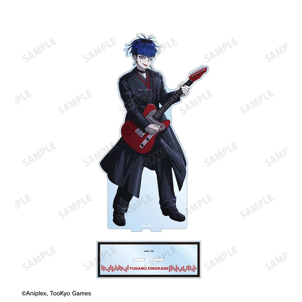 HUNDRED LINE Final Defense Academy Originalillustration Menkagewar Rockband Version. Extra großer Acrylständer