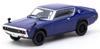 Speedmaster Japan TARMACWORKS Nissan Skyline KPGC110 Blue Metallic Finished Model 1/64 2000GT-R JC64-010-BL