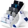 European & American Autumn/Winter Men's Mid-Calf Sport Letter Socks - Breathable Cotton