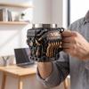 Engine Block Mug Industrial Mechanical for Car Enthusiasts, Mechanics
