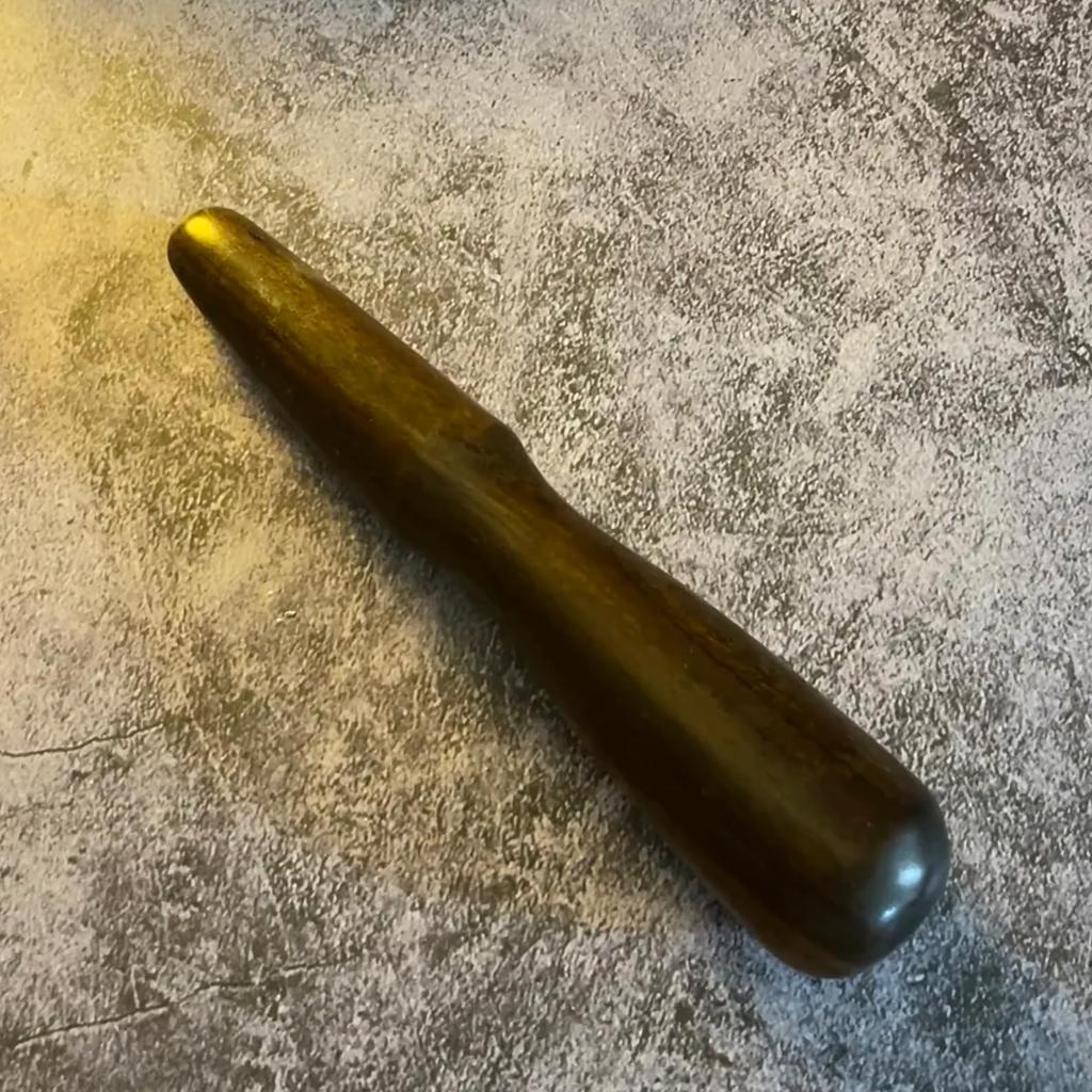 Bubu Ohana Tok Sen 3-Piece Set for Traditional Thai Massage: Khon, Lim, Mallet, and Stake (3 pieces)