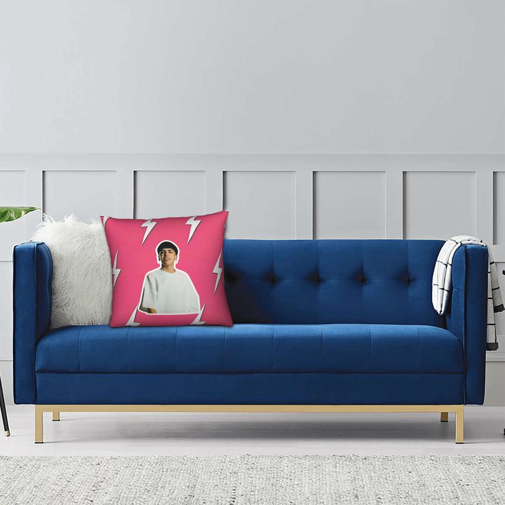Argentinian M-Milo J Rapper Pillowcase Soft Polyester Cushion Cover Decorative Pillow Case Cover Home Square 45X45Cm