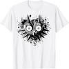 The Legend of Zelda Majora's Mask Splatter Portrait T-Shirt