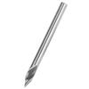   Drill Point Cutter, 3.175mm High Speed Steel Engraving Milling Cutter for Wood Carving, with Stable Structure and   Cutting, for Grinder Machin