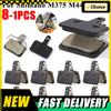 1-8Set MTB Fahrrad Bremsbeläge Harz Scheibenbremsbelag für SHIMANO M375 M445 M446 Öl Scheibenbremsbeläge MTB Bremsbeläge Fahrradteile
