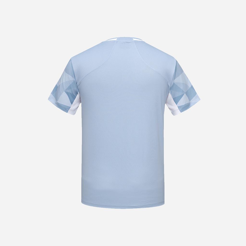 YONEX 251Ts020F Smoke Blue Women'S Sleeve Point Gamewear