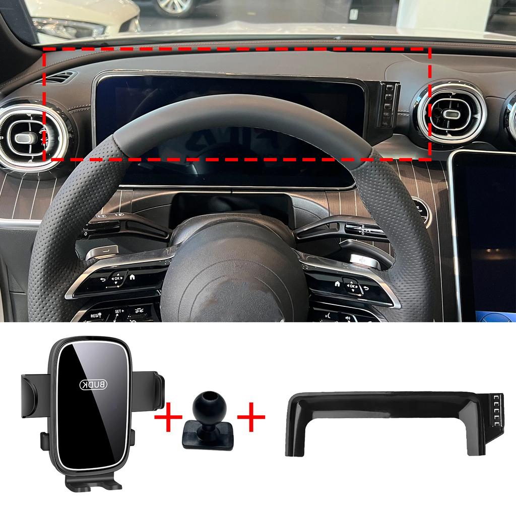 Fit for Mercedes-Benz C-Class 2025-2025 C CLASS W206 Navigation Phone Holder Mount Customized Car Accessoires