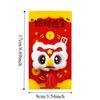 Cute Chinese Style 3D Horse Red Envelope 3D Pony Lion Dance Money Pouch Best Wishes Cartoon Lucky Cat Hongbao Wedding