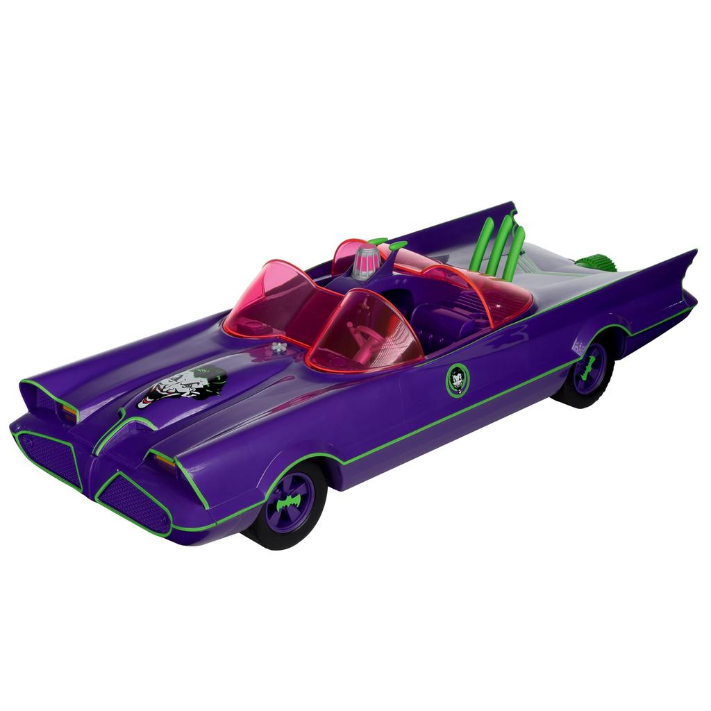 McFarlane Toys DC Retro Batmobile Joker Gold Amazon - & (Batman 66ft) 2-Pack, Label, Exclusive.