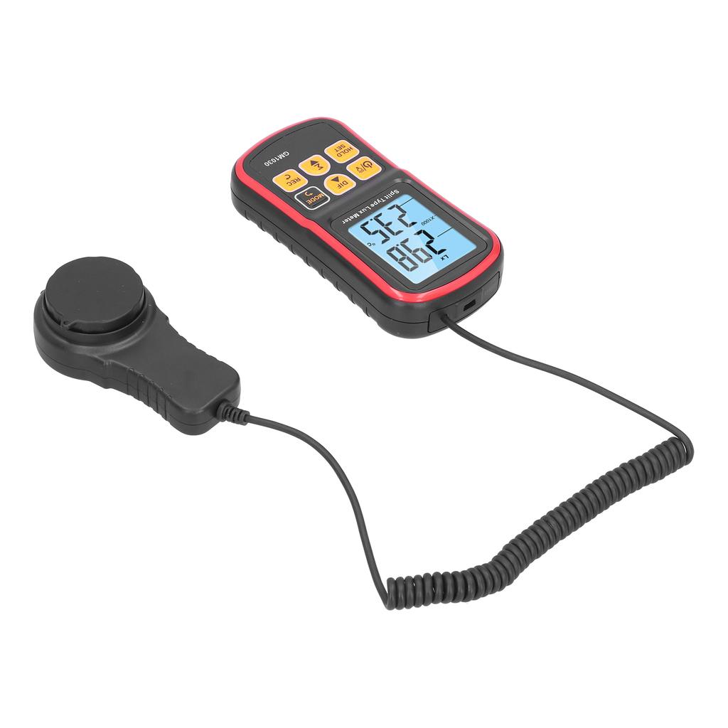 BENETECH Digital Luminance Meter HighAccuracy Handheld Industrial MultiFunction Illuminance Meter