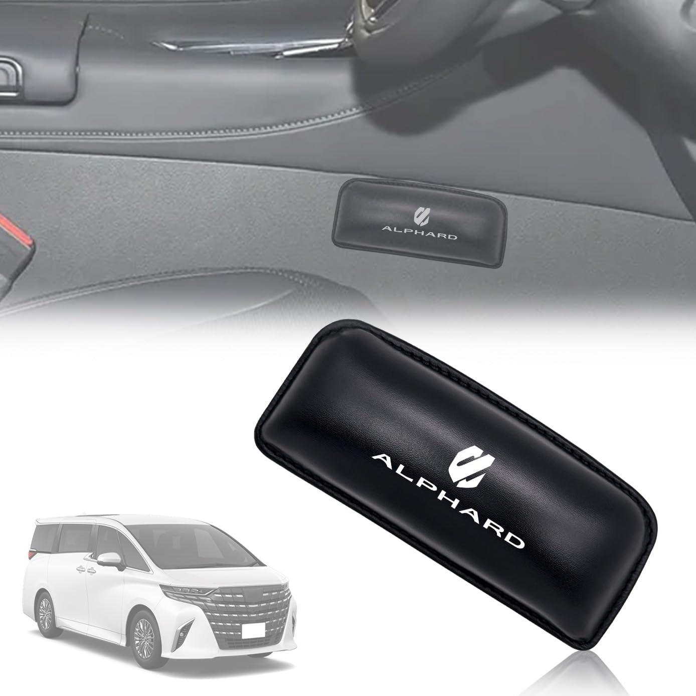 

[Alphard 40 Series Dedicated Knee Pad] HUDIY Car Knee Pad Knee Pad Alphard 40 Alphard 40 series чорний