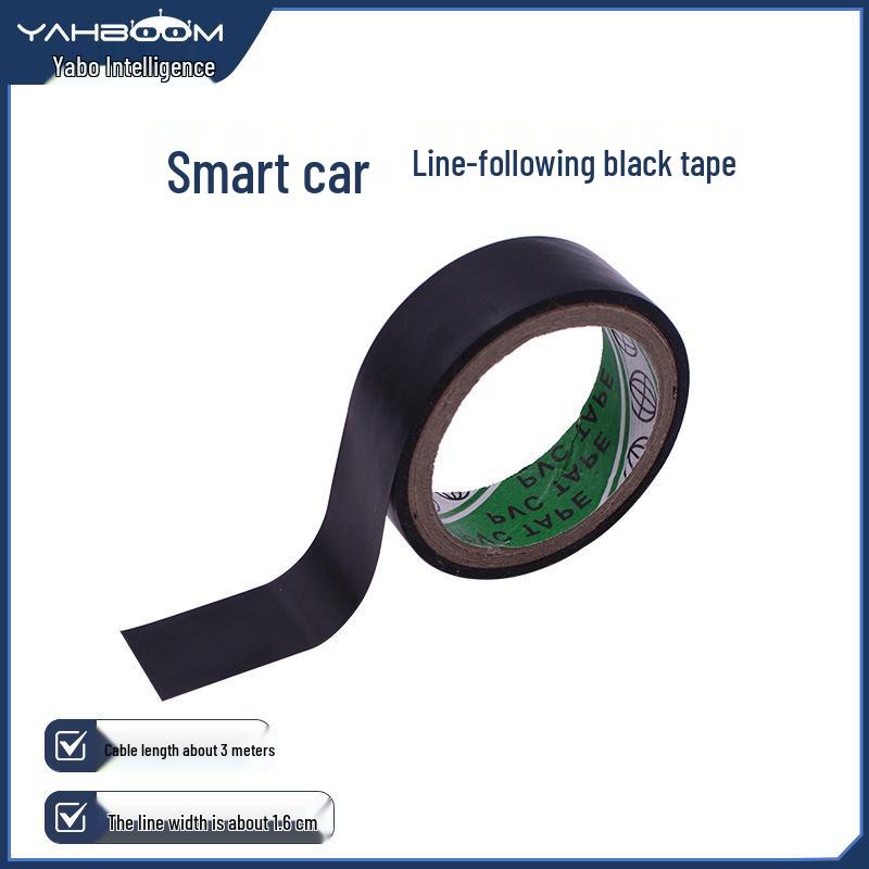 PVC Black Electrician Tape: Adhesive Track for Infrared Car Line Following Tracking Rail