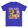Unisex Vintage Hilary Duff Musician 2026 Tour T Shirts  100 Cotton Tops Fashion Short Sleeve Crew Neck Tees Summer TShirts