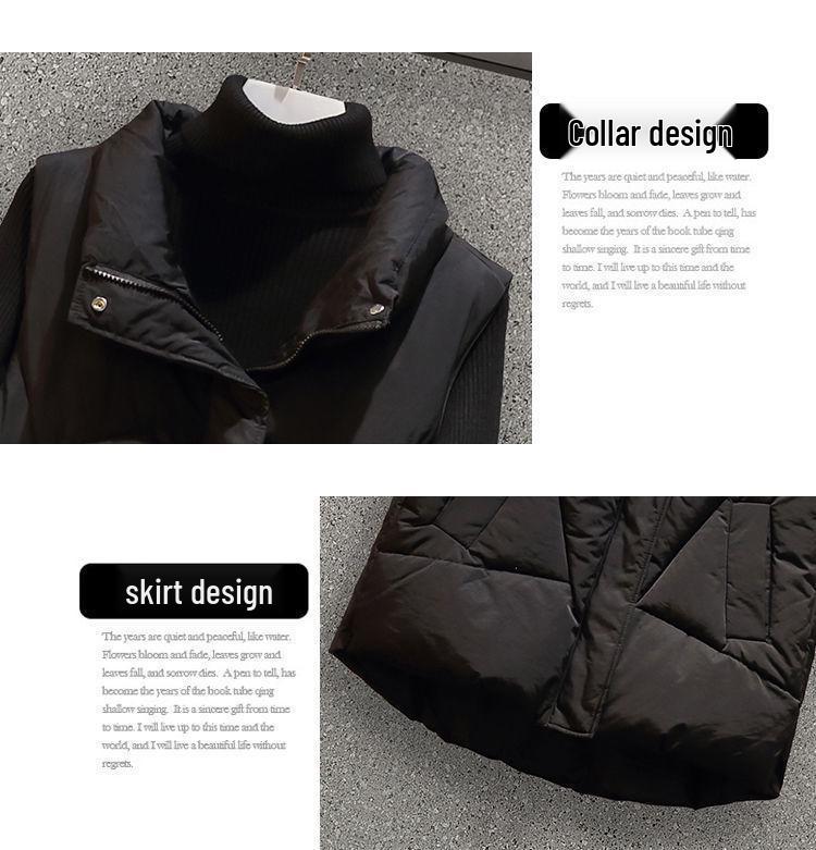 Women's Slimming Cotton Vest - Thickened, Versatile Autumn/Winter Coat