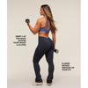 Gymshark Lifting Dipped Waistband Flared Leggings Heavy Blue B5c1k Uctn
