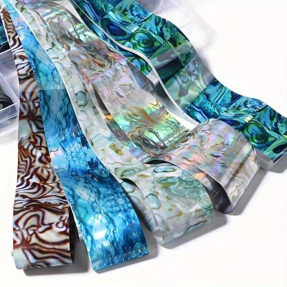 PET Nail Transfer Foil Starry Sky Pattern Nail Art Foil New Nail Foil Stickers Manicure Supplies