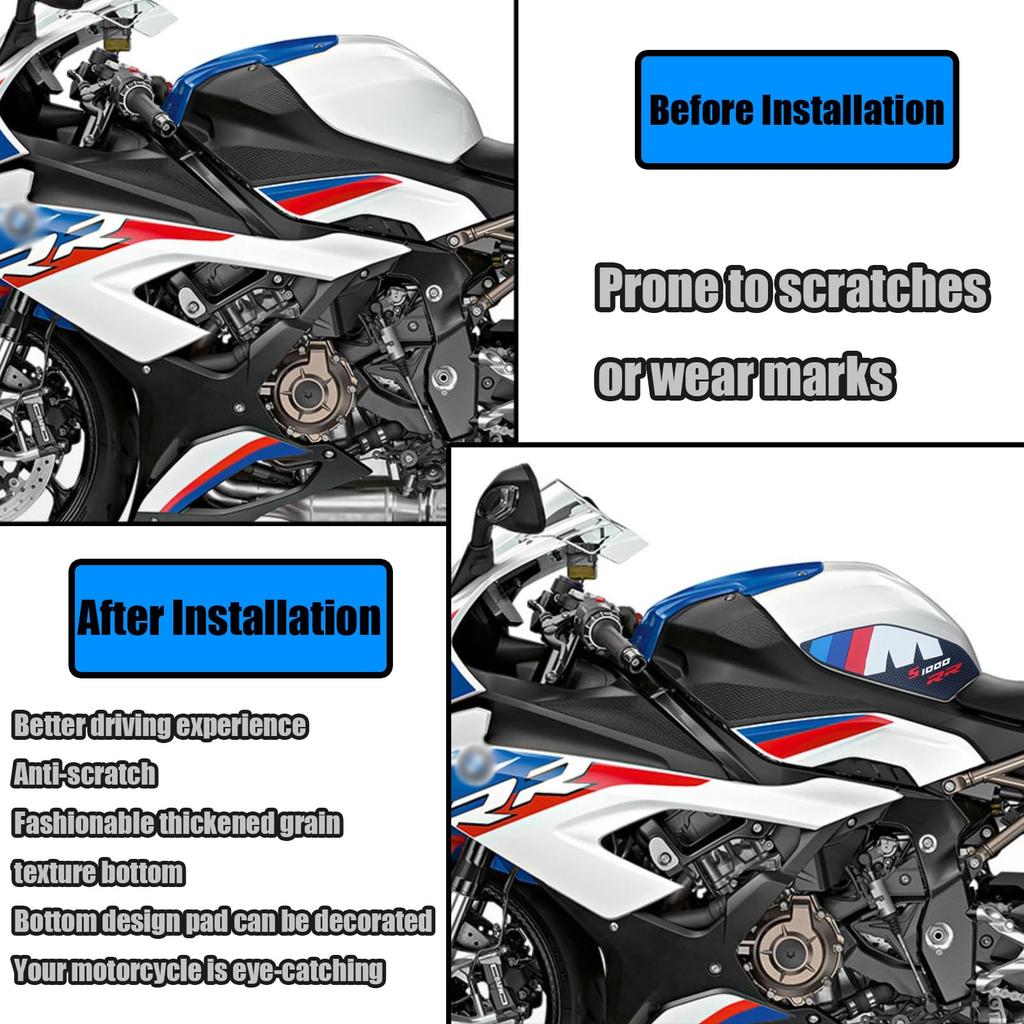 MAORANG For S1000RR S1000 RR 2025 Motorcycle Side Tank Pad