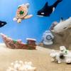 Miniature Landscape Resin Emulation Diving Helmet Turtle Aquarium Decoration