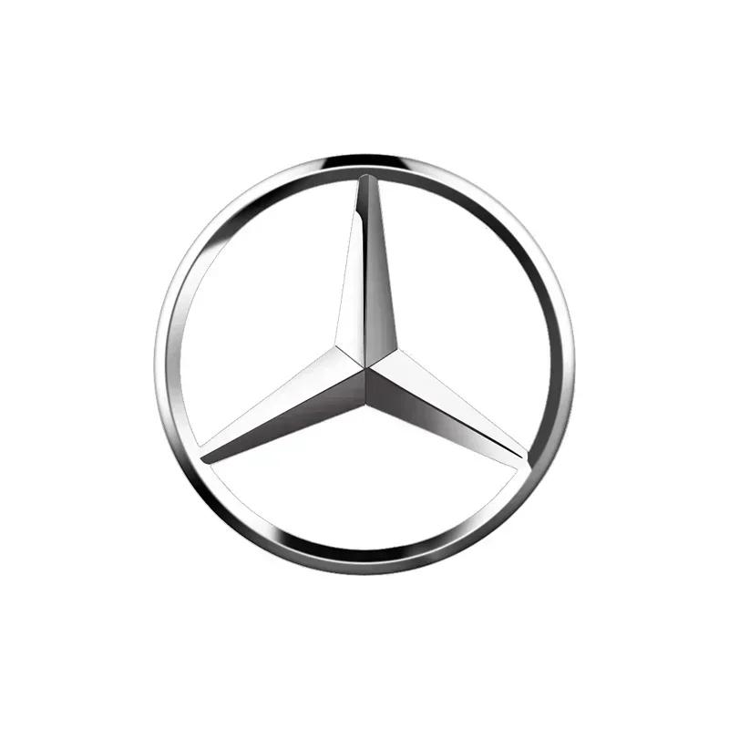 1pcs 52mm 57mm Car Steering Wheel Badge Emblem Sticker For Mercedes Benz W204 W205 W212 W213 W221 W177 W246 GLA GLC CLA A Class NI9