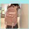 Casual Nylon Travel Backpack With Large Capacity For Students And Daily Use