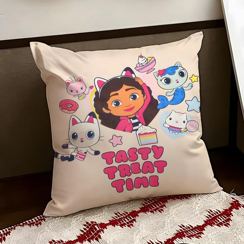 GGabbys DDollhouse Cushion Cover Reversible Soft Durable Pillow Cover Home Car MultiScene Use for Daily Comfort