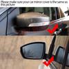 Auto Car Left Right Hand Side Door Wing Reaview Mirror Glass Heated Replacement for Ford Escape 13-16 Kuga EcoSport 13-20