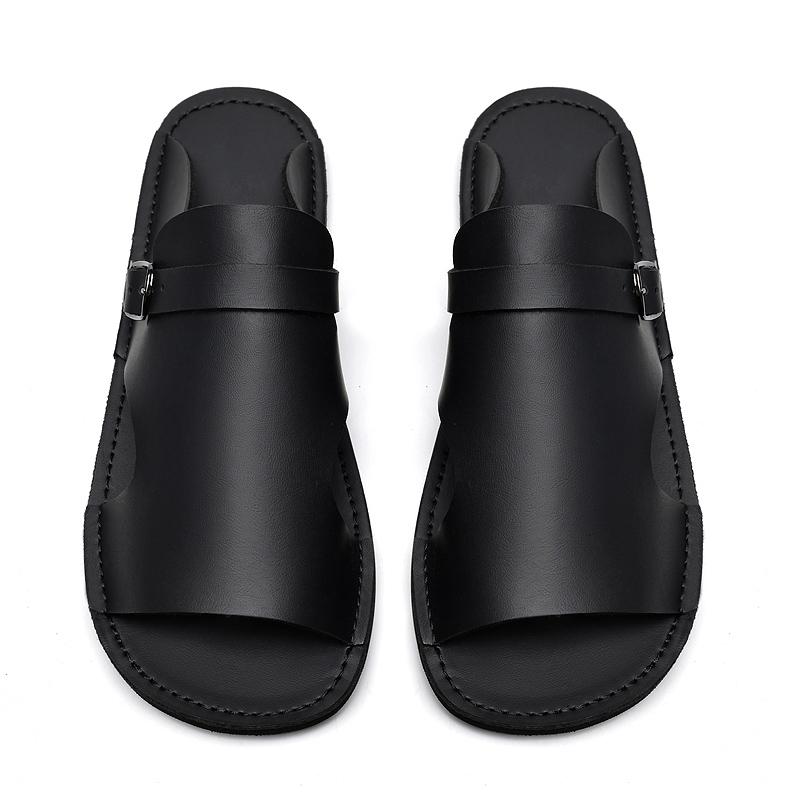 Fashion Business gentleman Summer Shoes Comfortable flat bottomed classic style Outdoor street walking Adult shoes Black Brown Hot