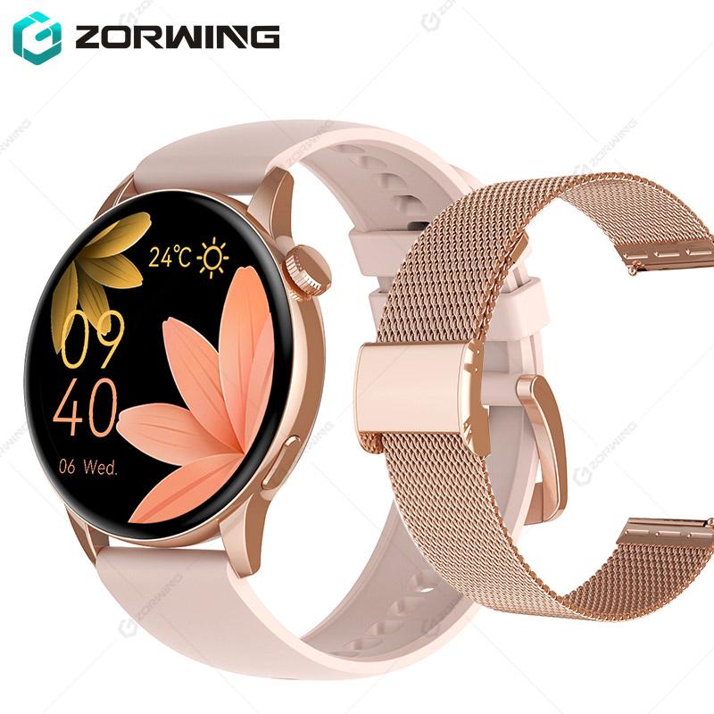 Ceas Smart Hd1 Amoled Femei Apel Bluetooth Nfc Smartwatch Bărbați Încărcare Wireless Tensiune Arterială Ceas Sport Pentru Android Ios