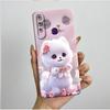 Für Huawei Y6p Hülle MED-LX9 Hübsche Schmetterlingsblumen Coque Weiche Flüssigsilikon Handyhülle Für Huawei Y7p Y 6p 2020 Rückseite