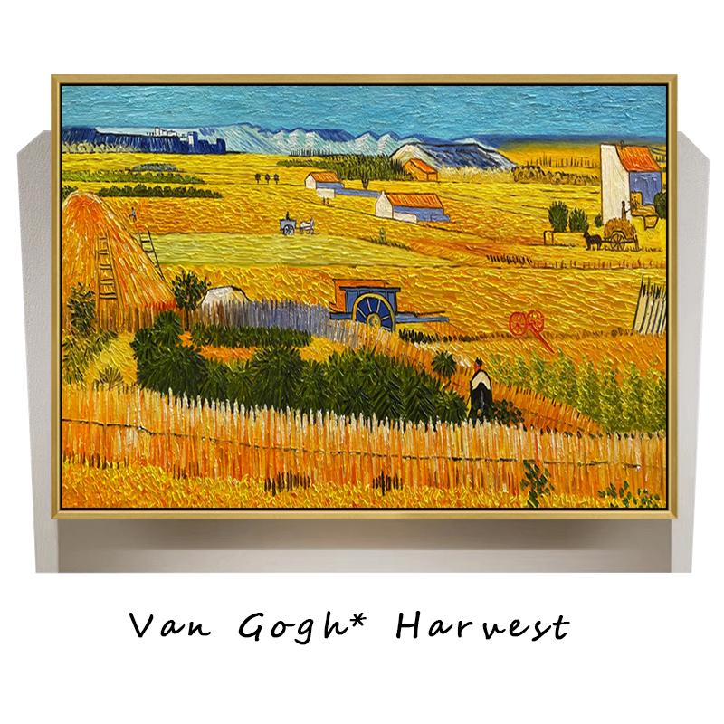 Van Gogh Monet Famous Paintings Oil Painting On Canvas Room Decor Aesthetic Textured Wall for Living Room Home Decor