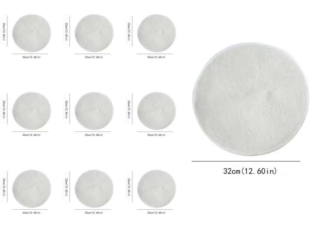 24/28/32CM Pure Cotton Steamer Cloth Household Drawer Cloth Steamed Rice And Bun Mat Round Cotton Gauze Kitchen Steamer