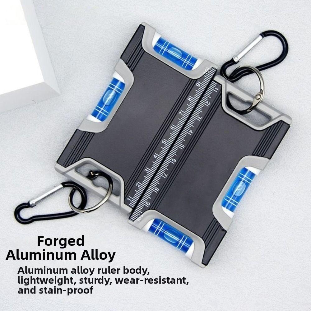 Magnetic Level Gauge Accurate Measurement Measurement Tools Durable Level Ruler Protractor