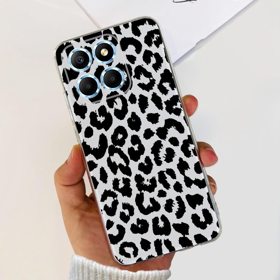 For Huawei Honor X6 X6S Case Honor X8 5G Cover Soft TPU Silicone Matte Phone Bumper For HonorX6 X 6S Coques Butterfly Flower Bag