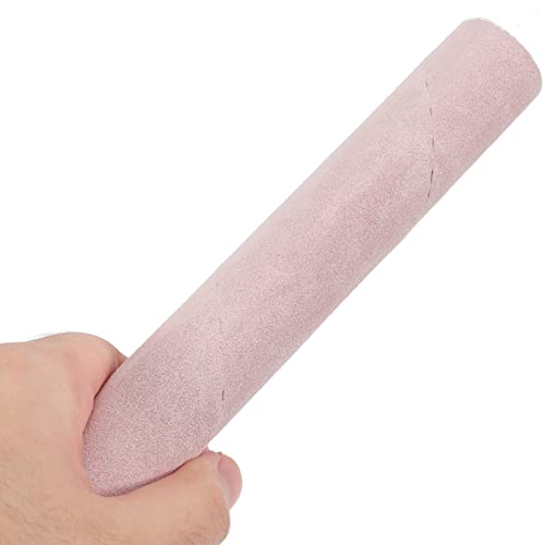 Lurrose Singing Bowl Mallet, Leather-Covered Beechwood Stick, Sound Bowl Striker, Precision Finish for Stable Acoustic Effect, for Tibetan Bowls
