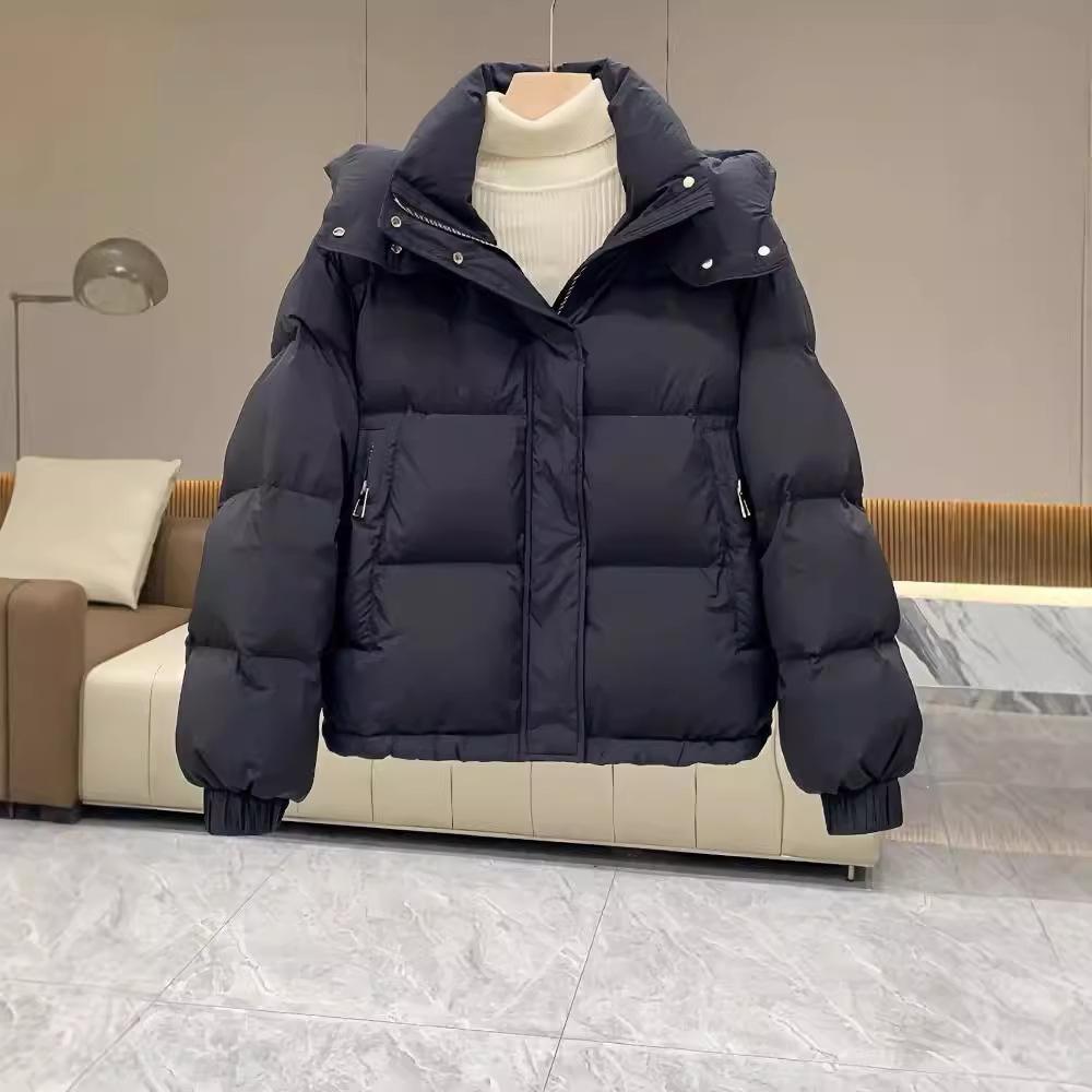 Padded Jacket New Women's Plus Size Hooded Padded Jacket Women's Short Down Padded Jacket Winter Small Man Jacket