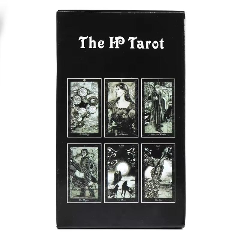 Tarotový balíček HP Tarot 78 Originálne tarotové karty pre začiatočníkov a veštecké nástroje Light Seer Tarotový balíček Rider