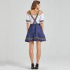 Damen Freizeit Bierkleid Kurzarm Drop Shoulder Kleid Bayerische Damenbekleidung