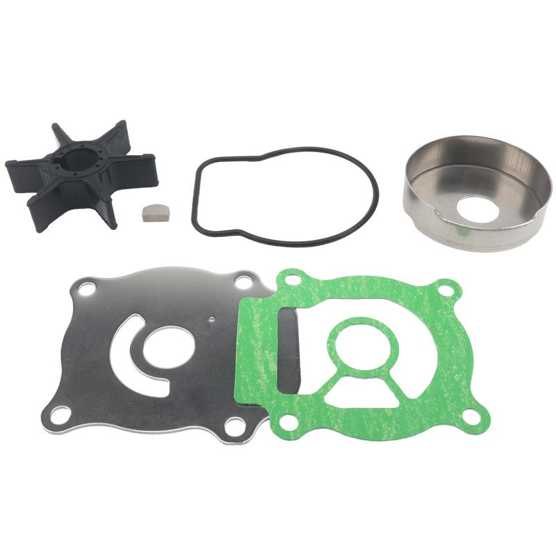 Water Pump Impeller Rebuild Kit Fits for Suzuki Outboard DF 40 50 60 HP 4-Stroke Boat Engine Models 17400-88L00 17400-88L01