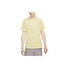 Nike T-shirt da Uomo Girocollo Manica Corta Top Giallo AR4999-113